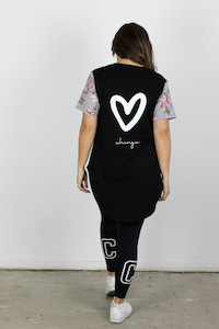 Clothing: HANNAH MARY JANE TEE