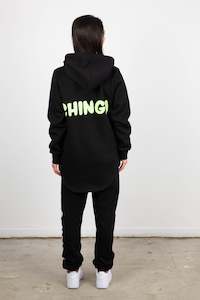 ORIGINAL LOGO HOODY (HIGHLIGHT GREEN PRINT)