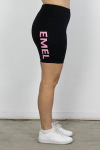 NEO ACTIVEWEAR SHORTS BLACK/PINK