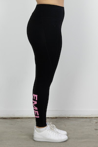 Clothing: NEO ACTIVEWEAR TIGHTS BLACK/PINK