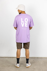 Clothing: DAKOTA TEE PURPLE