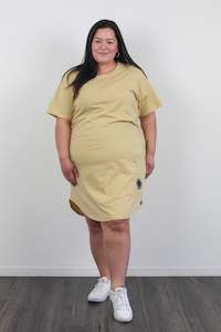 Clothing: *CLASSIC TEE DRESS SAND