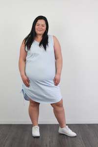 Clothing: *EVERLY SINGLET DRESS BABY BLUE