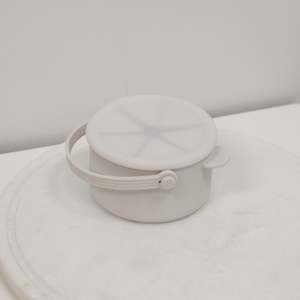 Clothing: White Feeding Bowl