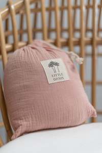 Clothing: Pink Fitted Cot Sheet