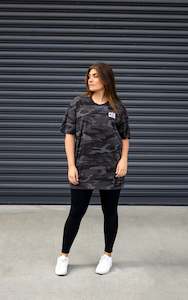 Clothing: COUPE DEVILLE CAMO TEE