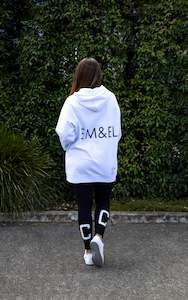 Clothing: TRILOGY HOODY WHITE