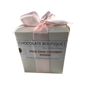 Chocolate coconut rough noodle box