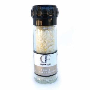 Garlic Natural Sea Salt – 90g