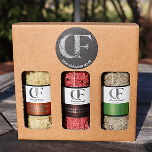 Gift Box – Set of 3 (Natural Sea Salts)