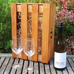 Gift Box – Big Sky Grüner Veltliner +/- Glasses