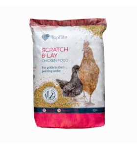 Poultry Treats: Topflite  Poultry Scratch and Lay 20kg