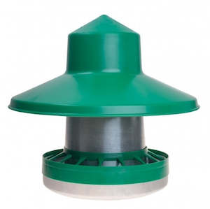 Chicken Feeder 10kg with Rain Hat