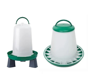 Feeder Drinker Combos: Drink-o-matic 6L Drinker + Feeder 3kg Combo