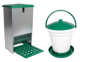 Feed-o-Matic 20kg Feeder +  Drink-o-Matic 18L Drinker Combo