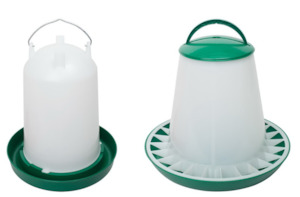 Chicken Drinker 10 Litre + 10kg Feeder Combo