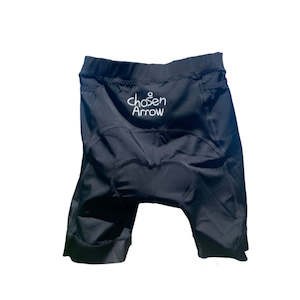 Mens black trishort