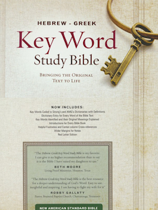 Books: NASB Hebrew Greek Key Word Study Bible HB by NA. Christian Resource Centre