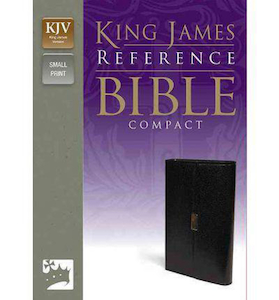 King James Reference Bible: Button Flap Compact Edition by Zondervan. Christian …