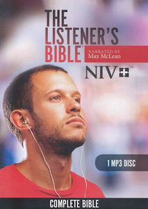 NIV Listener's Bible: Narrated by Max McLean, 1 MP3 Disc by Max McLean. Christia…