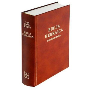 Biblia Hebraica Stuttgartensia. Christian Resource Centre