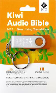 Audio NLT Bible MP3 on One USB Stick by NZ BS. Christian Resource Centre