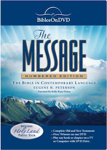 Message Bible on DVD by Ryan Dolan Narrated. Christian Resource Centre