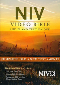 NIV Video Bible: Audio and Text on DVD by Hendrickson. Christian Resource Centre