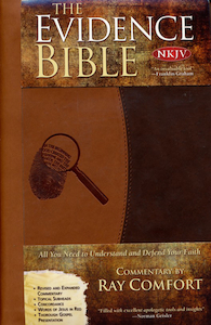 NKJV Evidence Bible, Duo-Tone Brown/Beige Imitation Leather. Christian Resource Centre