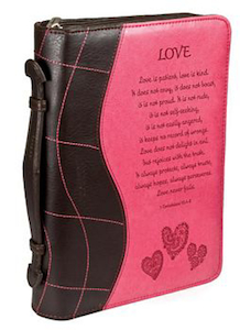 Case Fashion Large: LuxLeather - Love. Christian Resource Centre