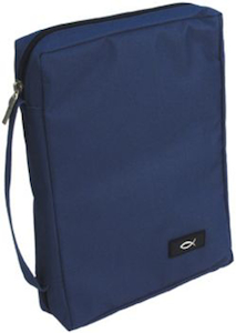 Case Value Large: Polyester - Coronet Blue. Christian Resource Centre