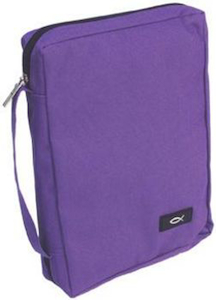 Case Value Large: Polyester - Dahlia Purple. Christian Resource Centre