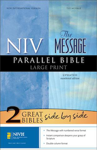 NIV/The Message Parallel Bible. Christian Resource Centre