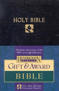 NRSV Bible Gift & Award Imitation Leather Black. Christian Resource Centre