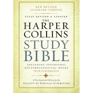 Harper Collins Study Bible by Harper One. Christian Resource Centre