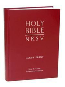 NRSV Large Print Bible. Christian Resource Centre