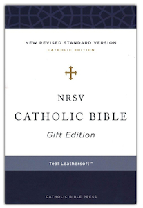 NRSV Catholic Bible Gift Ed Teal I/L (Anglicised). Christian Resource Centre