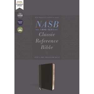 NASB Classic Reference Bible Black 1995 Text. Christian Resource Centre