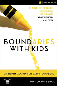 Boundaries with Kids - Participant's Guide by Henry Cloud. Christian Resource Centre