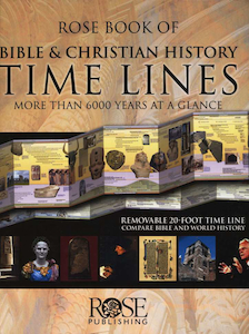 Books: Rose Book of Bible & Christian History Time Lines. Christian Resource Centre