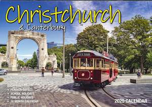 2025 Christchurch and Canterbury Calendar