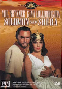 Solomon and Sheba DVD