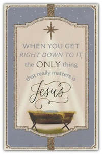 Only Thing That Matters Is Jesus, DaySpring 50th Anniversary Christmas Cards, Bo…