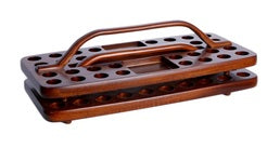 Communion tray wooden 32 cups