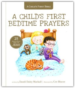 Child's First Bedtime Prayers: 25 Heart-to-Heart Talks with Jesus Ages 3-5