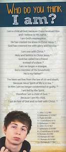 Who Do You Think I Am?  - Derek Prince Youth Proclamation Card