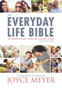 Everyday Life Amplified Bible - Joyce Meyer. 10 point type