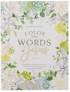 Colour the Words of Jesus Colouring Book