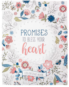 Promises to Bless Your Heart Colouring Book