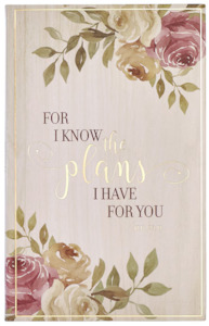 For I Know the Plans Flexcover Journal - Jeremiah 29:11